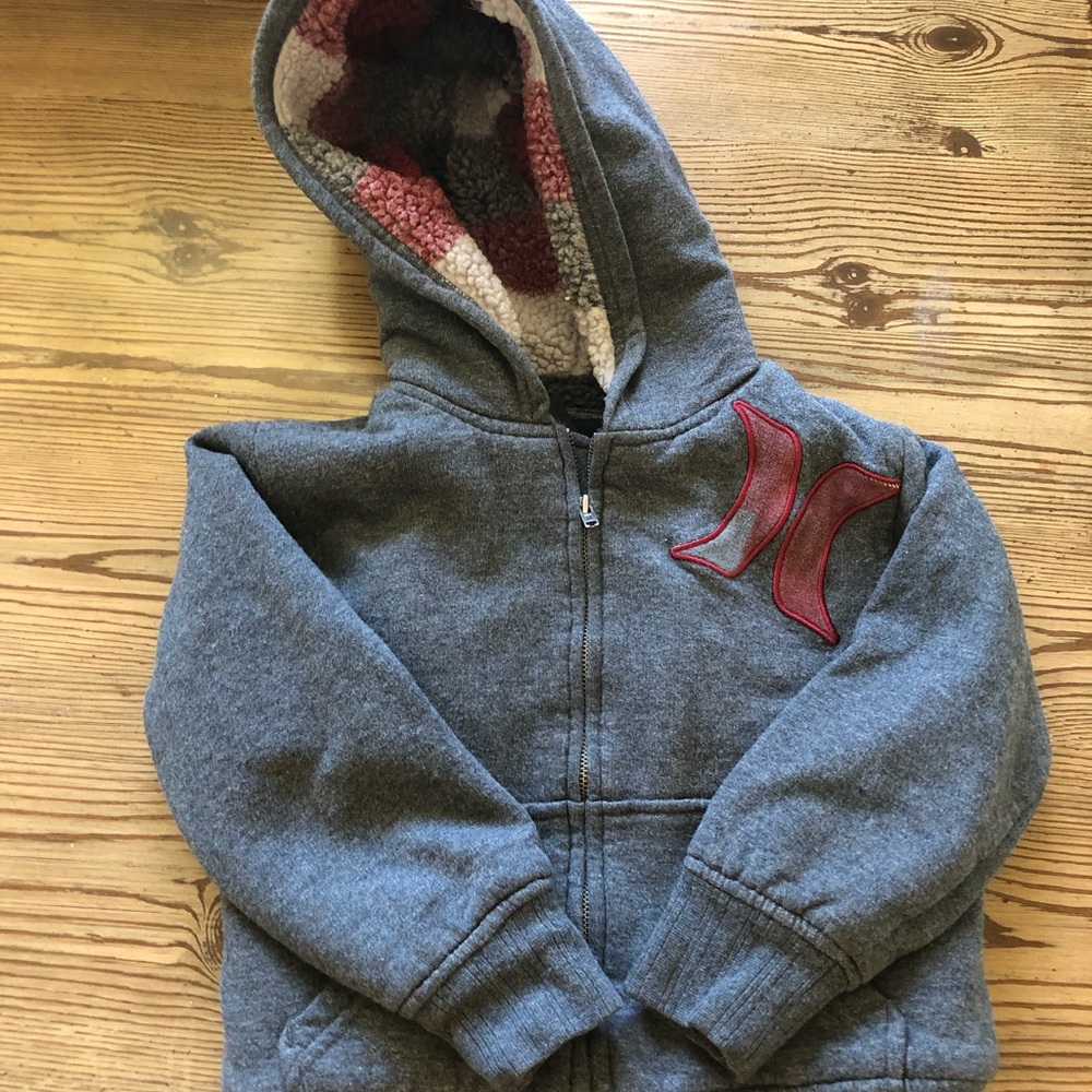 Hurley Zip Up Hoodie • Size 3T